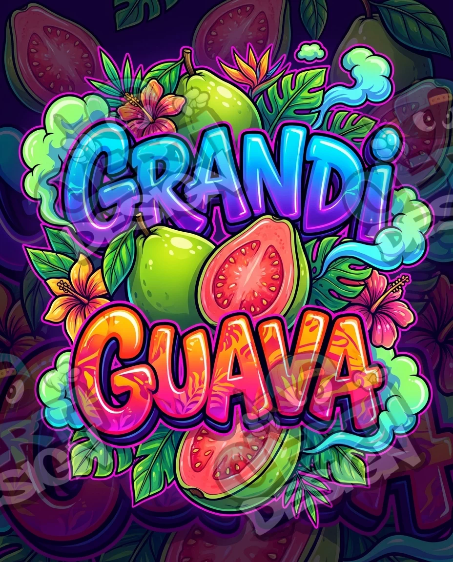 Grandi Guava 02 (2) Pre-Made 3.5g Mylar Bags