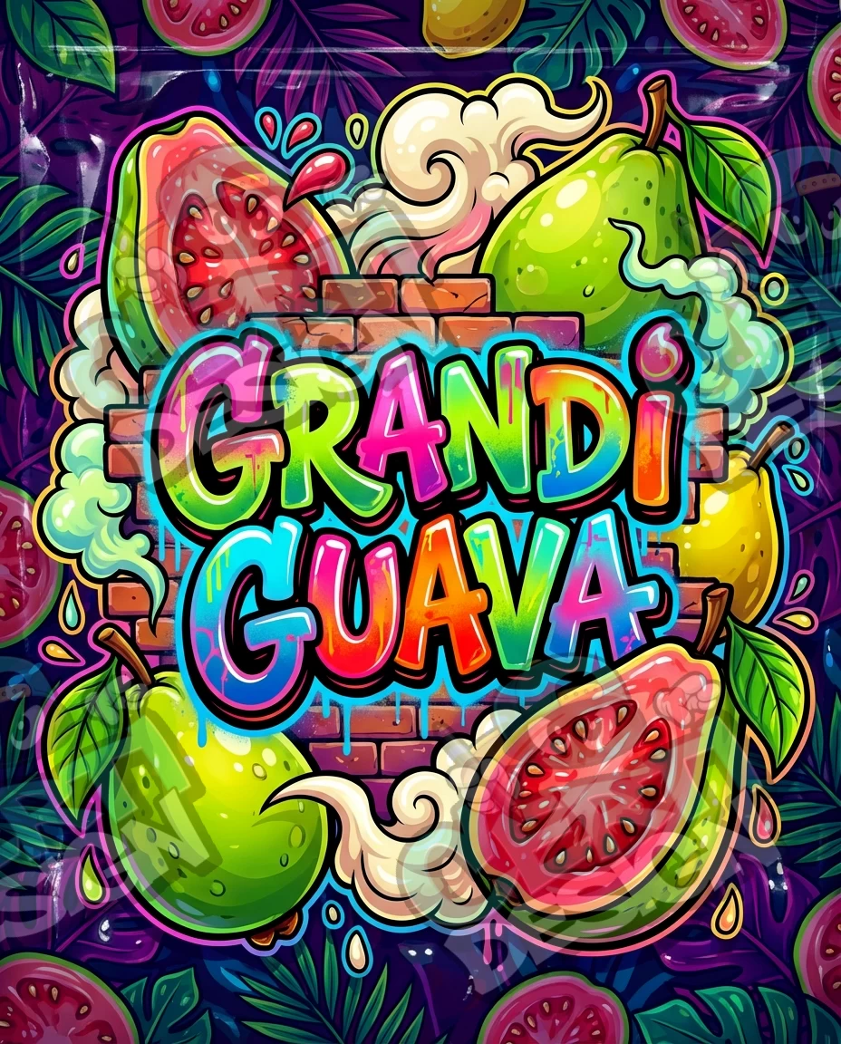 Grandi Guava 04 (2) Pre-Made 3.5g Mylar Bags