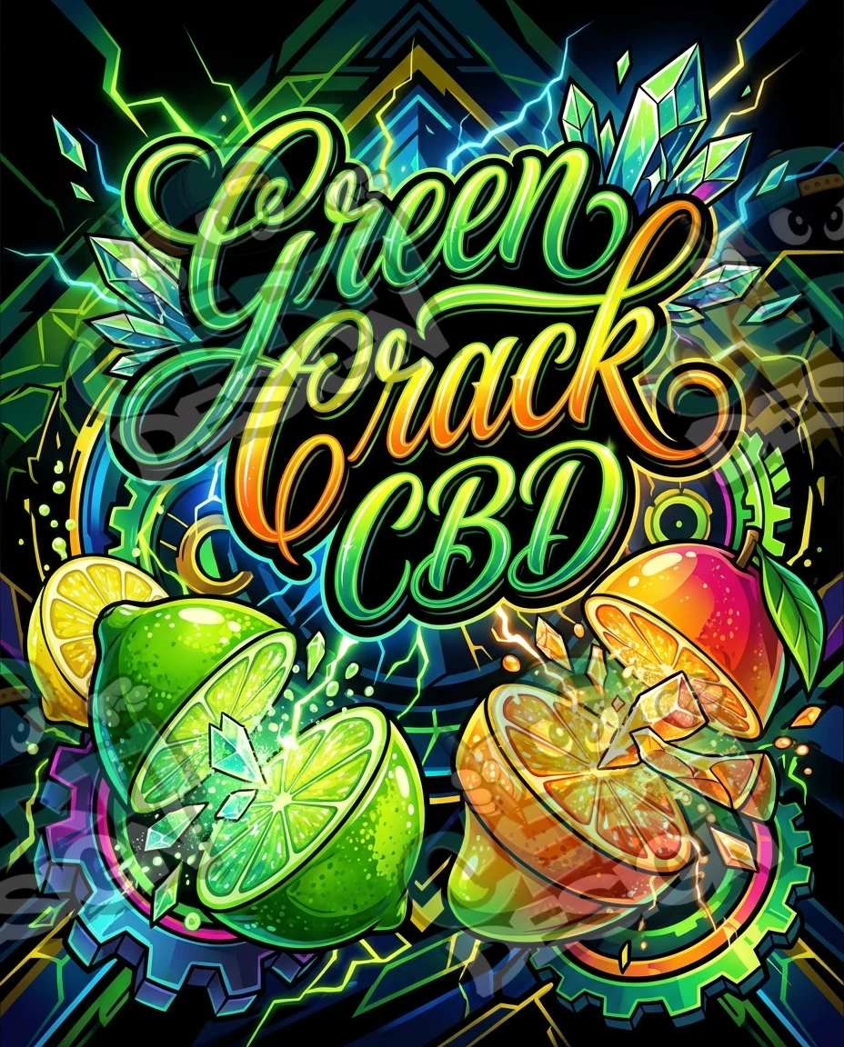 Green Crack Pre-Made 3.5g Mylar Bags