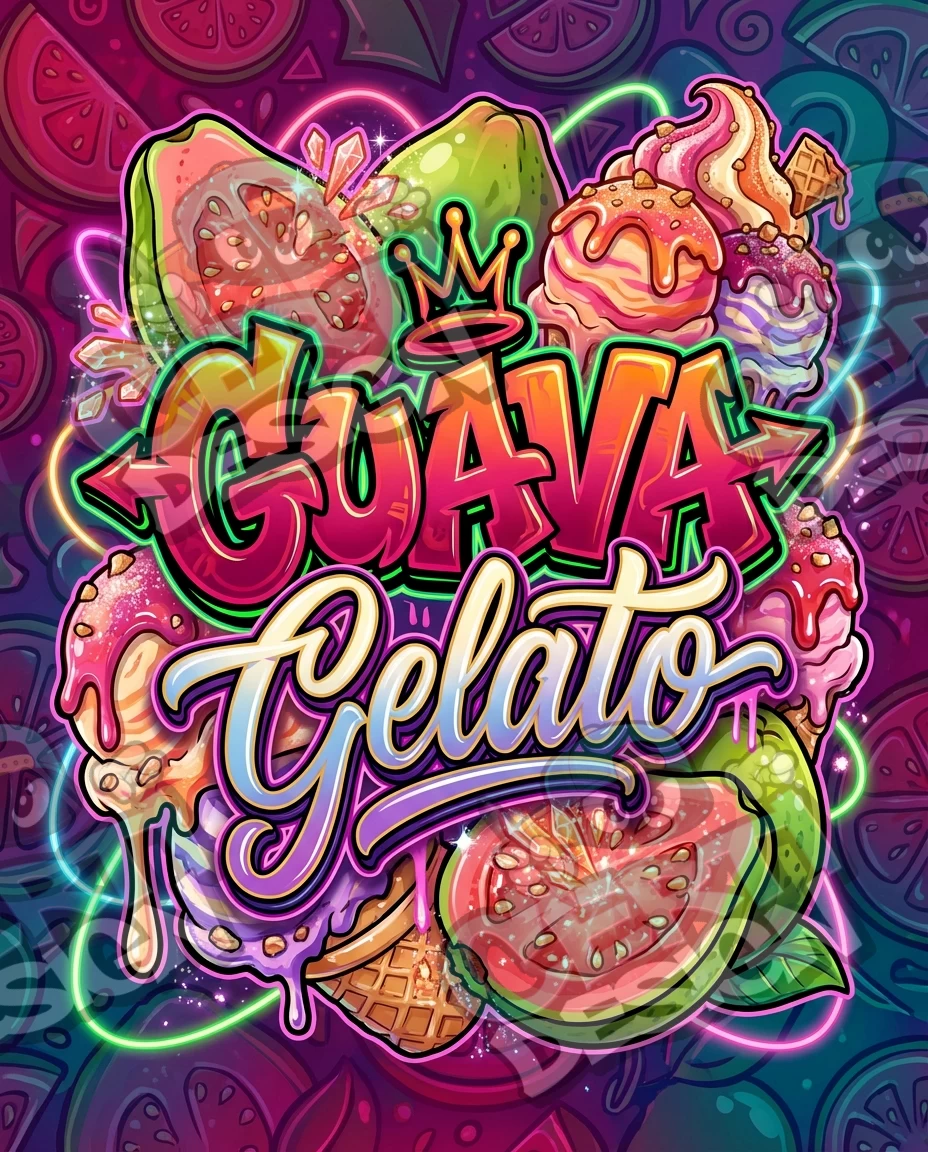Guava Gelato Pre-Made 3.5g Mylar Bags