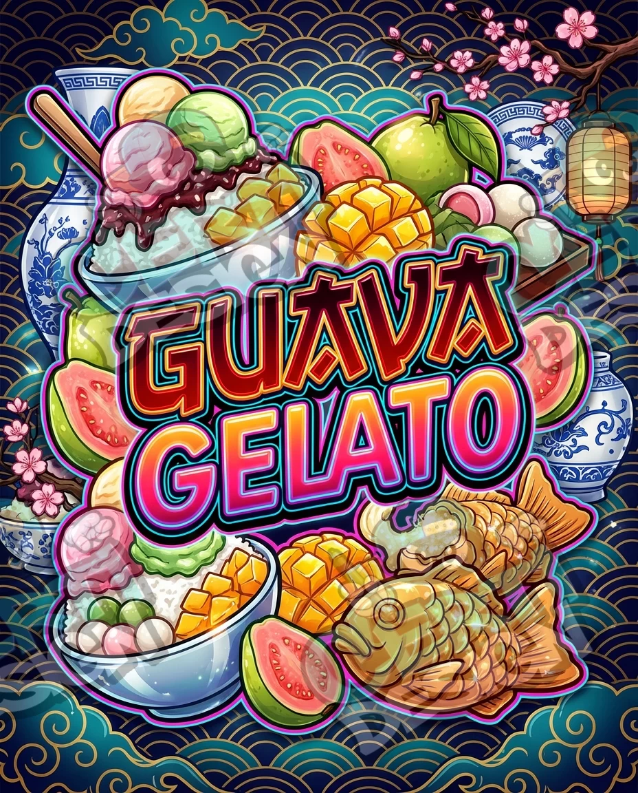 Guava Gelato Pre-Made 3.5g Mylar Bags