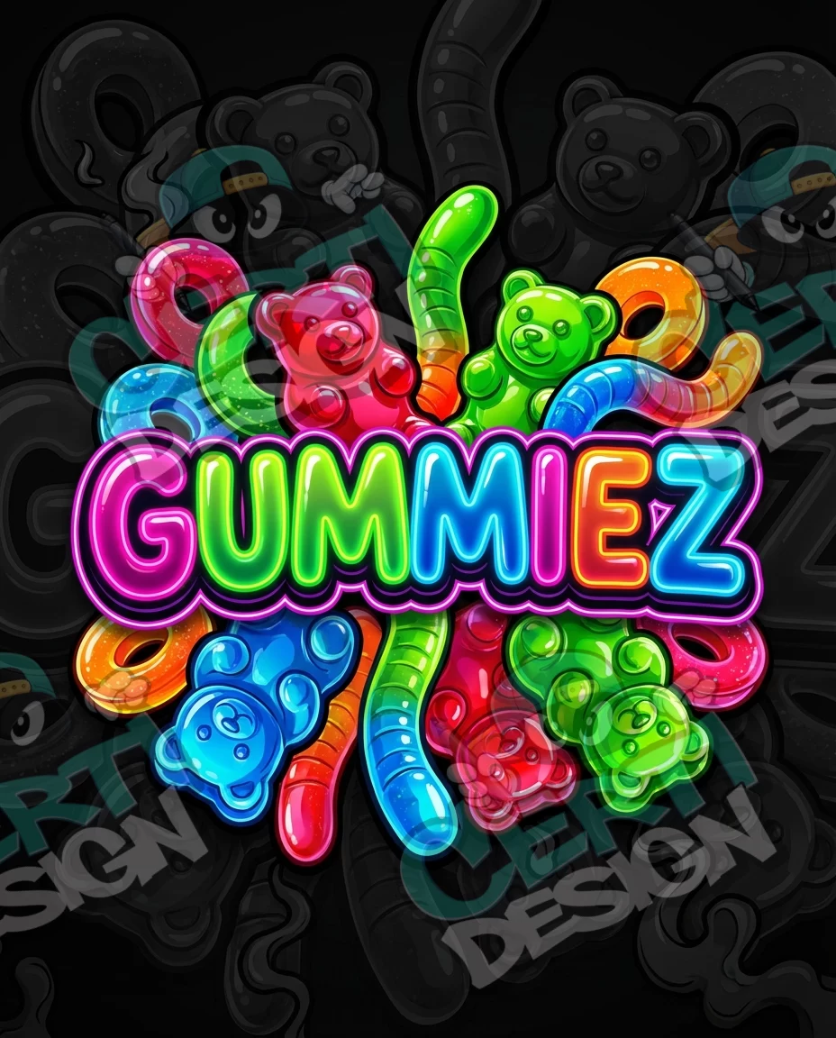 Gummiez Pre-Made 3.5g Mylar Bags