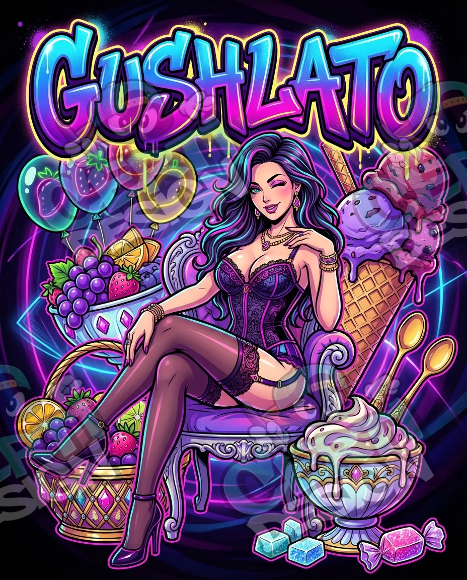 Gushlato Pre-Made 3.5g Mylar Bags
