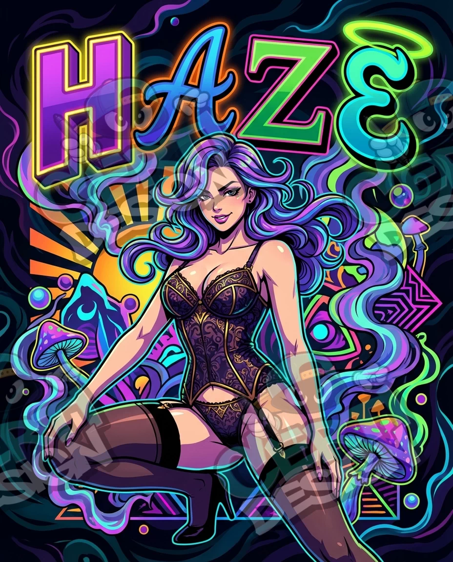 Haze Pre-Made 3.5g Mylar Bags