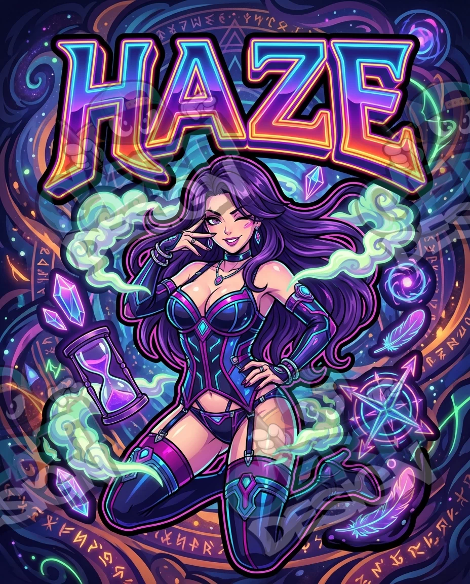 Haze Pre-Made 3.5g Mylar Bags