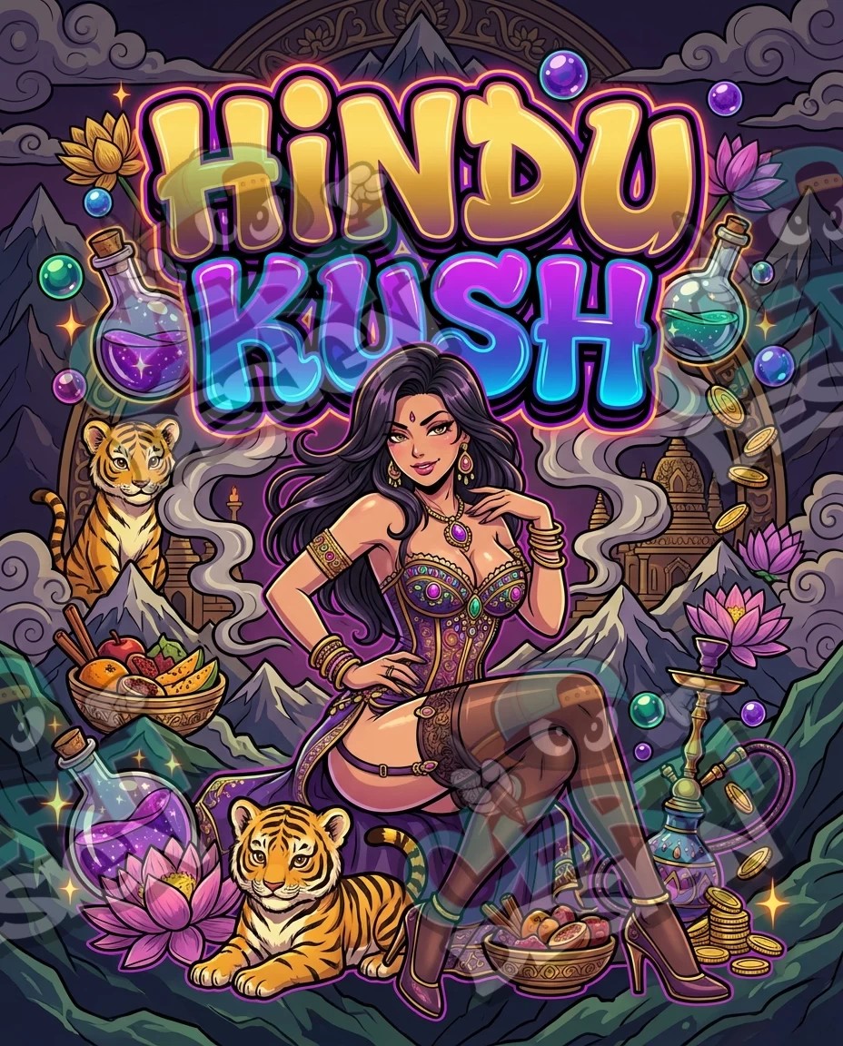 Hindu Kush Pre-Made 3.5g Mylar Bags