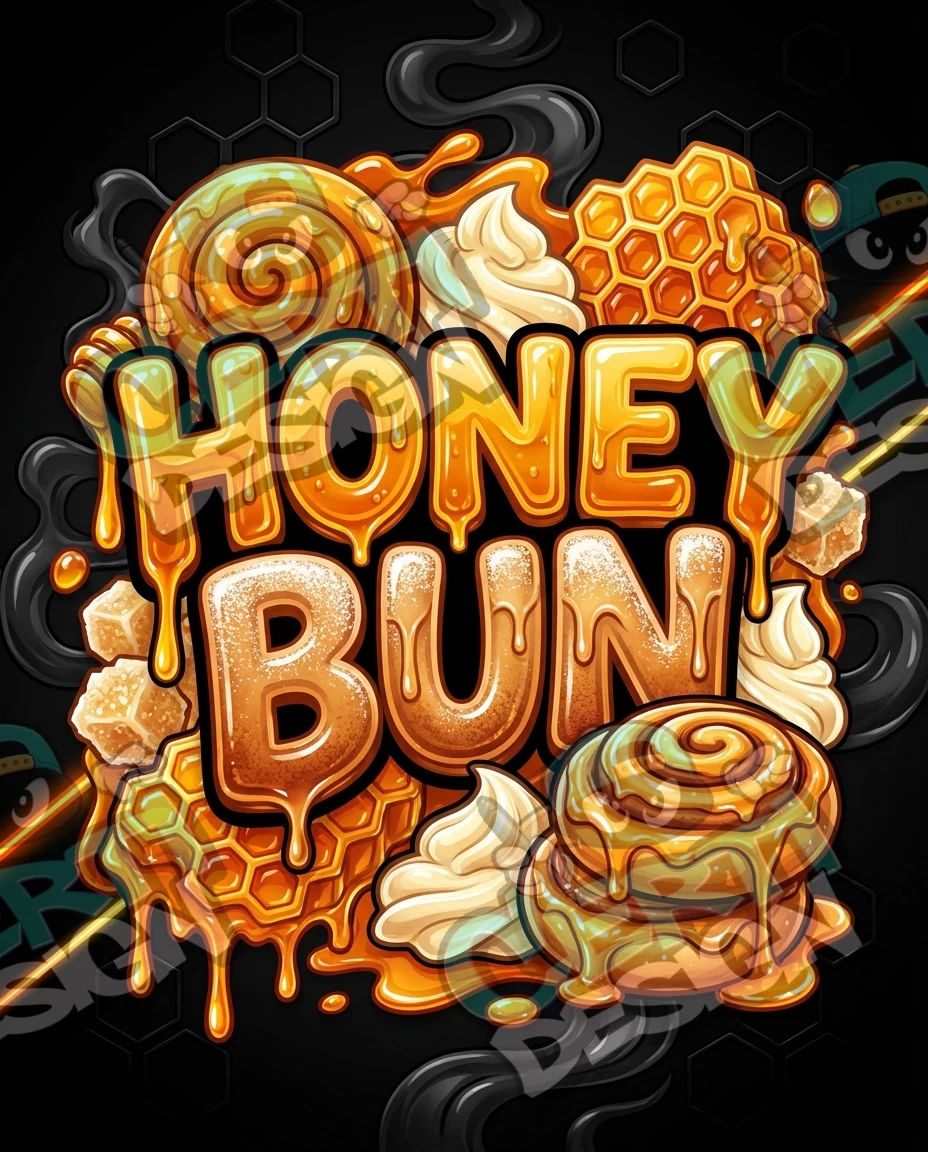 Honey Bun Pre-Made 3.5g Mylar Bags