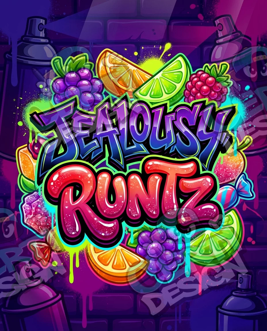 Jealousy Runtz Pre-Made 3.5g Mylar Bags