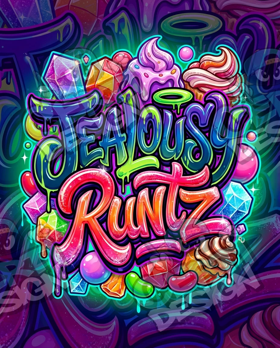 Jealousy Runtz Pre-Made 3.5g Mylar Bags