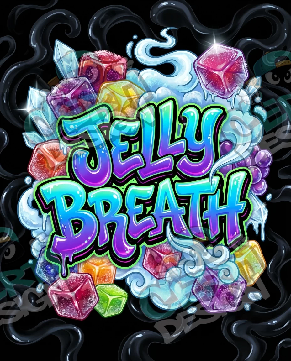 Jelly Breath Pre-Made 3.5g Mylar Bags