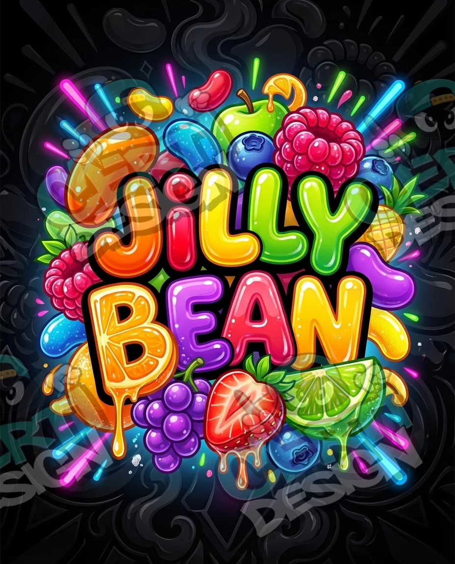Jillybean Pre-Made 3.5g Mylar Bags