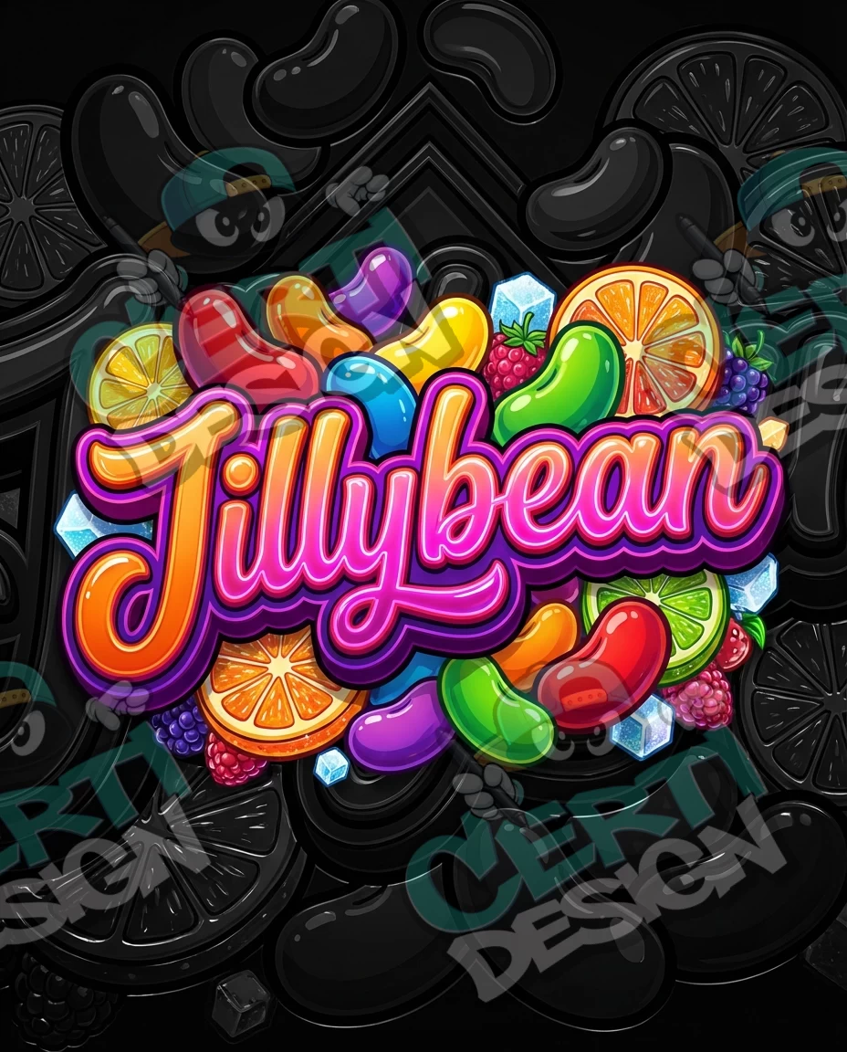 Jillybean Pre-Made 3.5g Mylar Bags