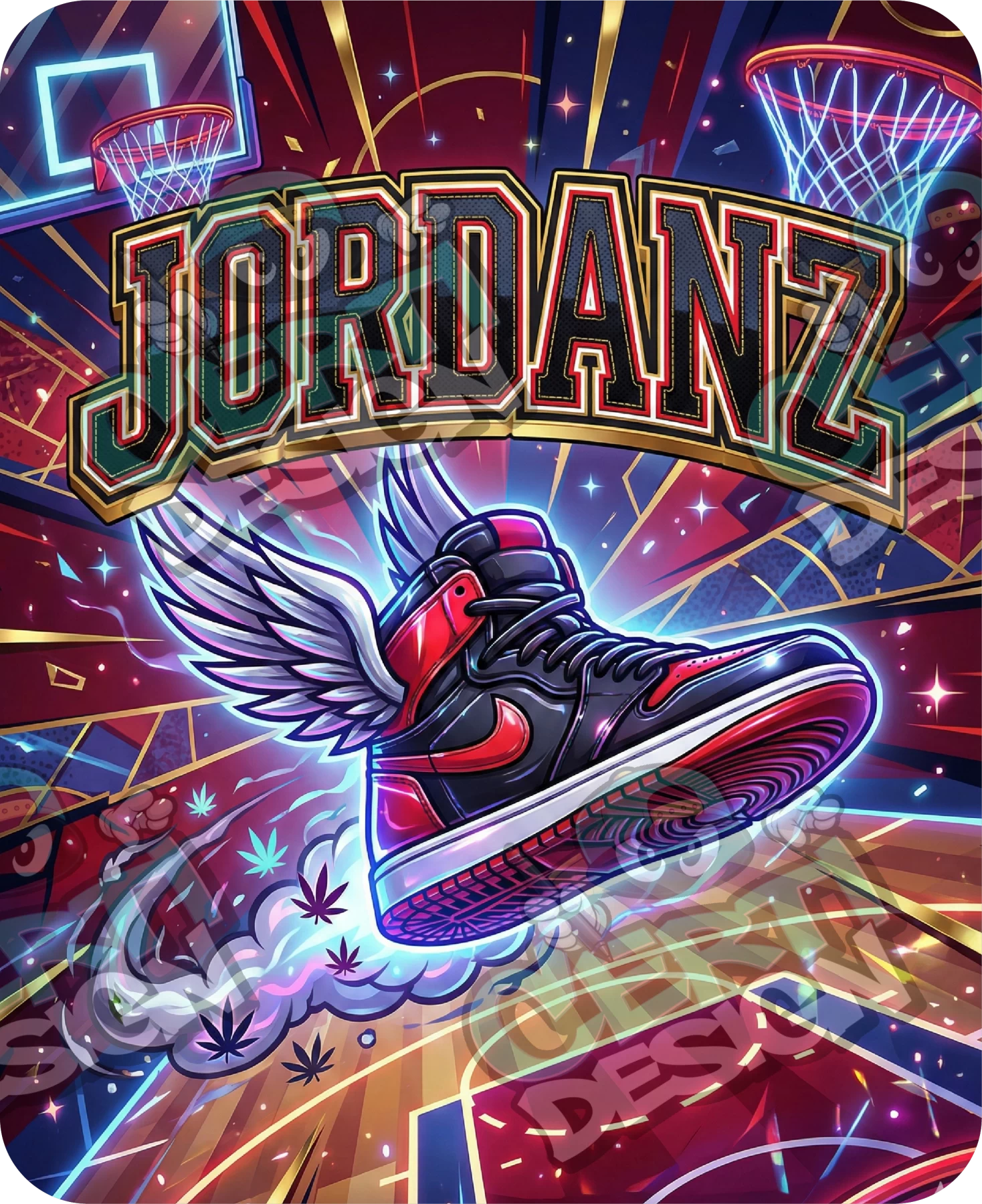 Jordanz Pre-Made 3.5g Mylar Bags