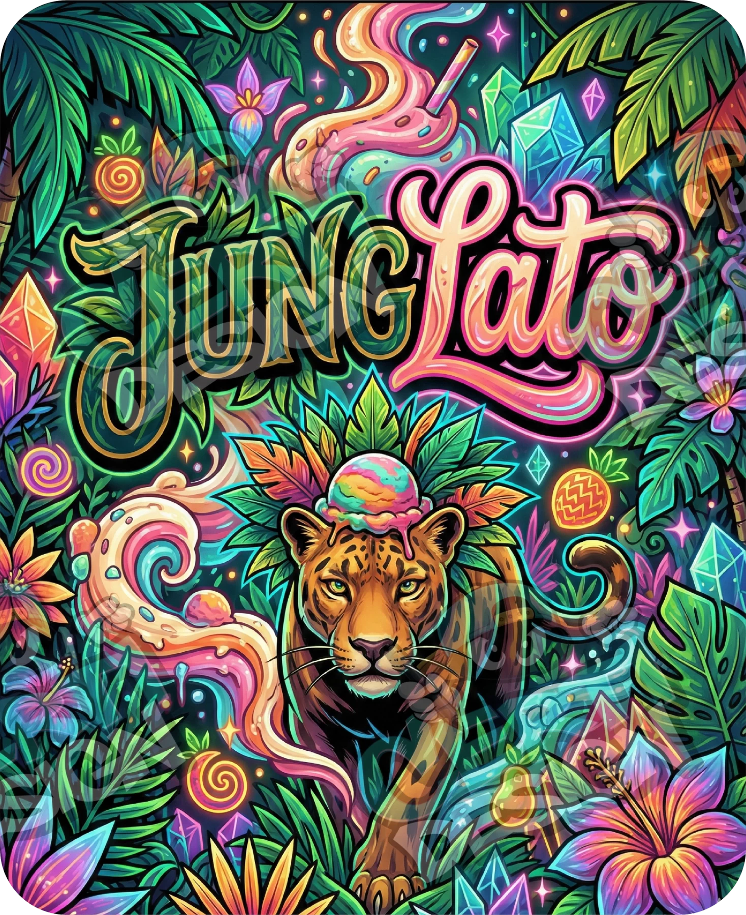 Junglelato Pre-Made 3.5g Mylar Bags