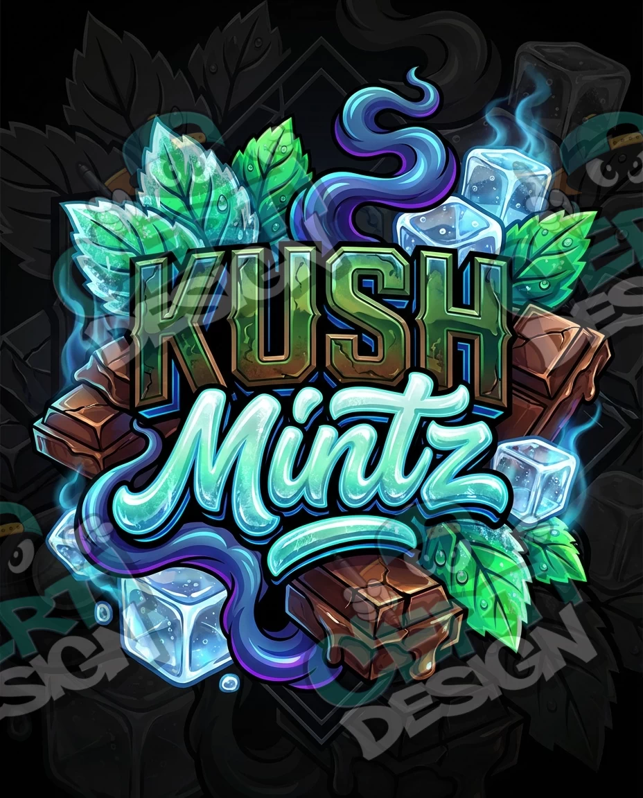 Kush Mintz Pre-Made 3.5g Mylar Bags