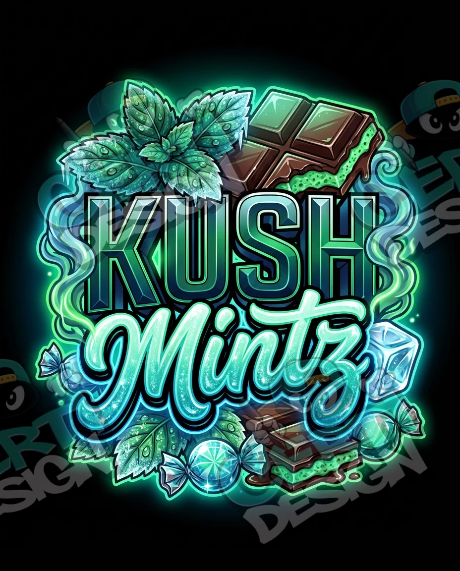 Kush Mintz Pre-Made 3.5g Mylar Bags