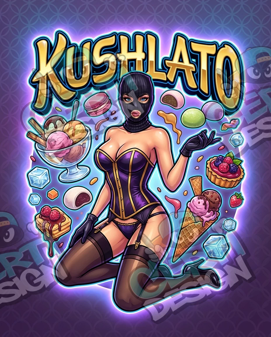 Kushlato Pre-Made 3.5g Mylar Bags
