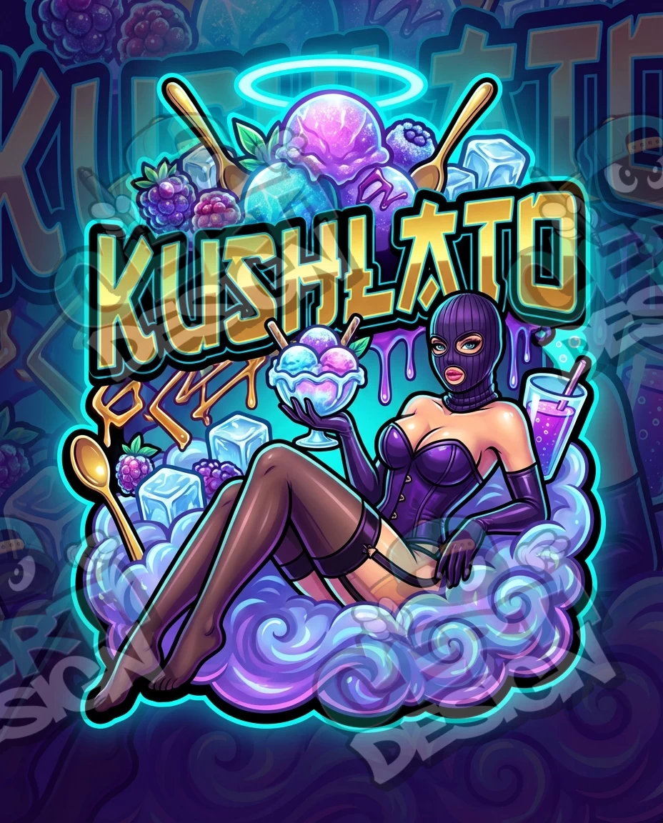 Kushlato Pre-Made 3.5g Mylar Bags