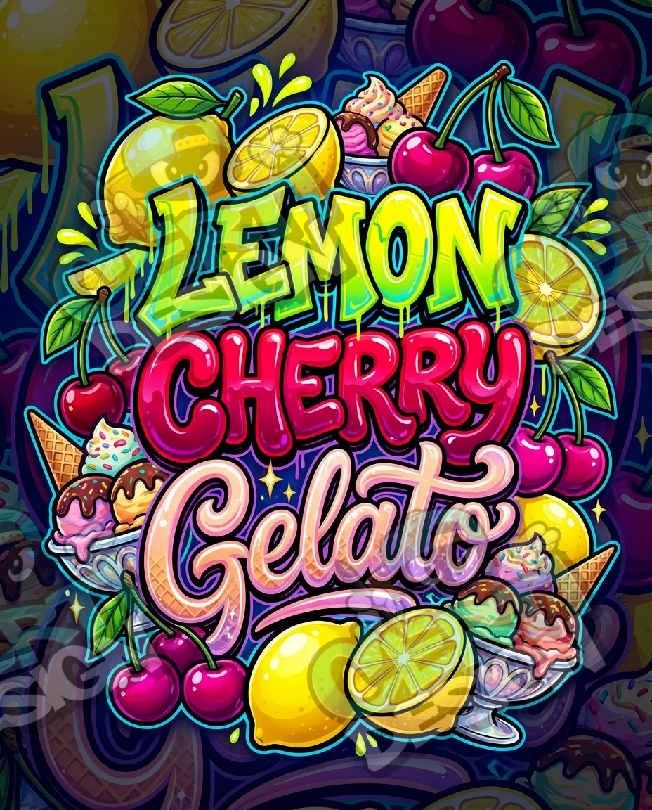 Lemon Cherry Gelato Pre-Made 3.5g Mylar Bags