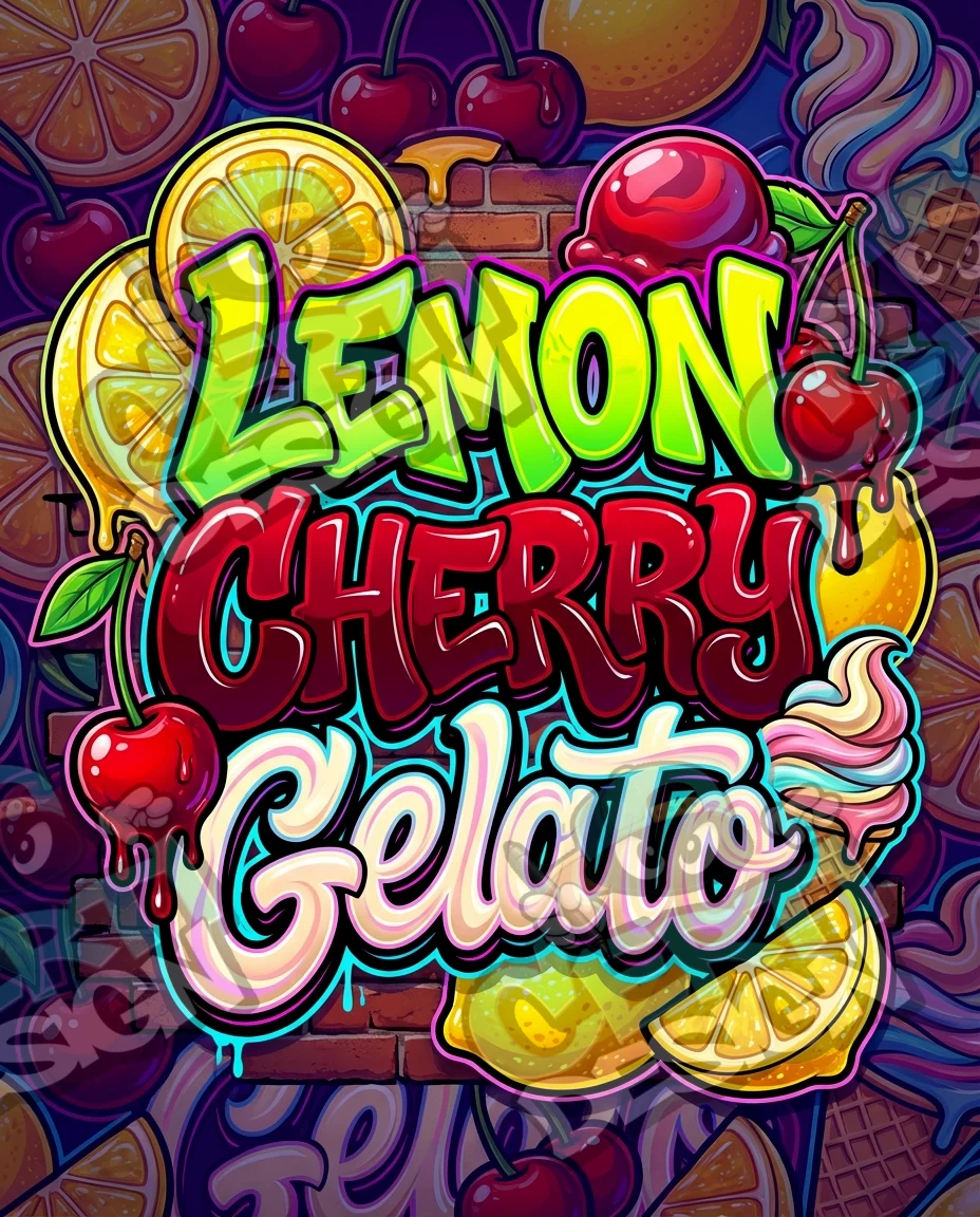 Lemon Cherry Gelato 03 (2) Pre-Made 3.5g Mylar Bags