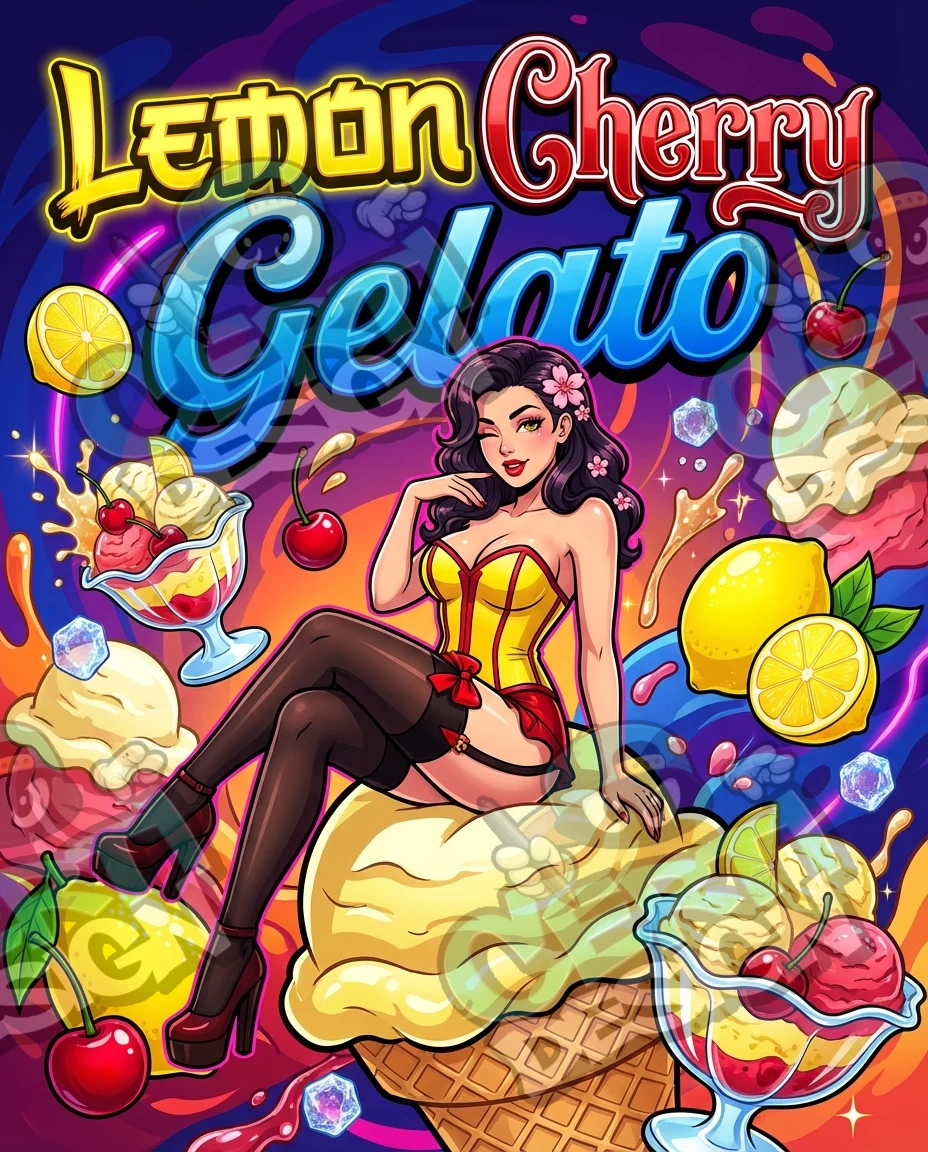 Lemon Cherry Gelato Pre-Made 3.5g Mylar Bags