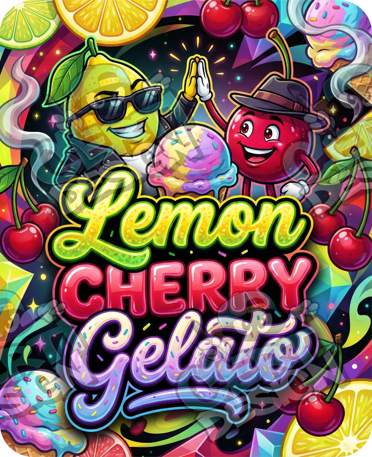 Lemon Cherry Gelato Pre-Made 3.5g Mylar Bags