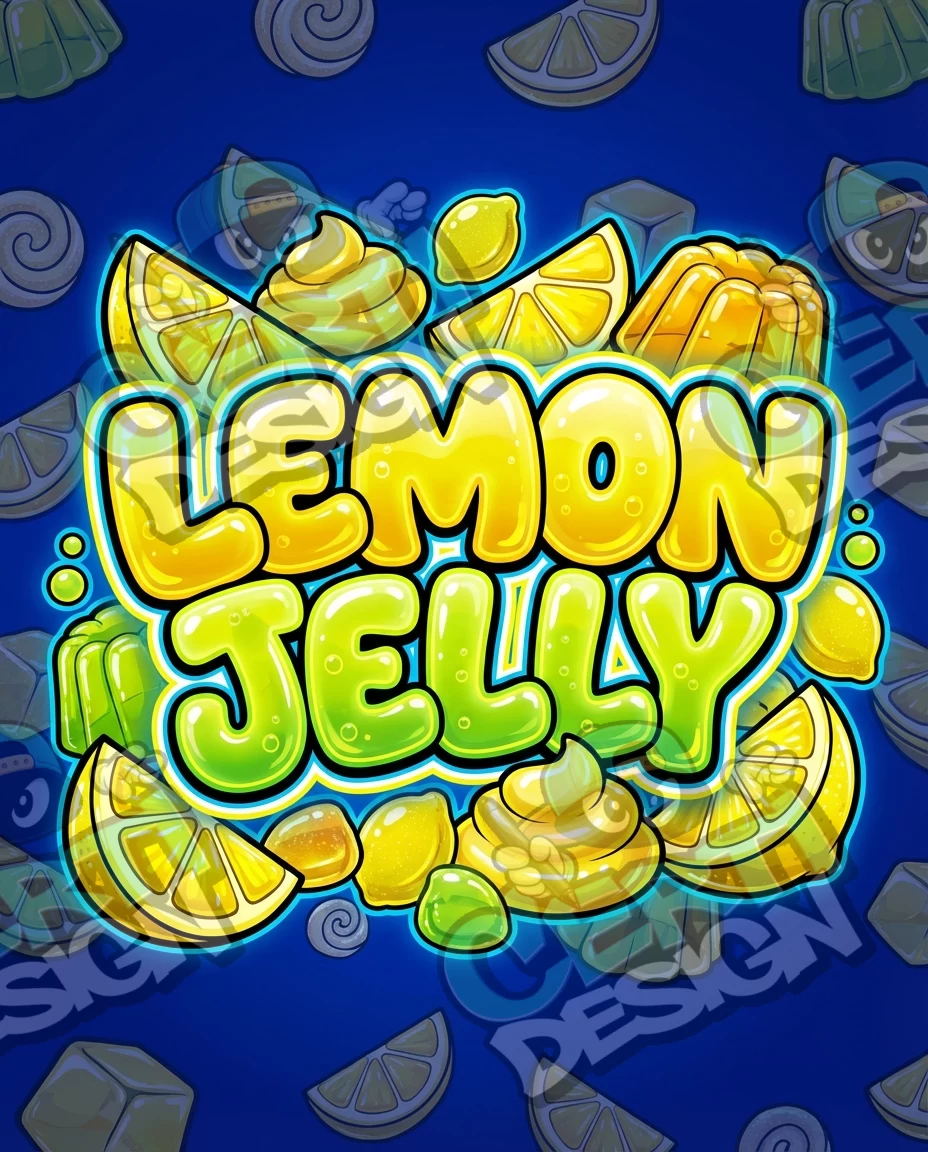 Lemon Jelly Pre-Made 3.5g Mylar Bags