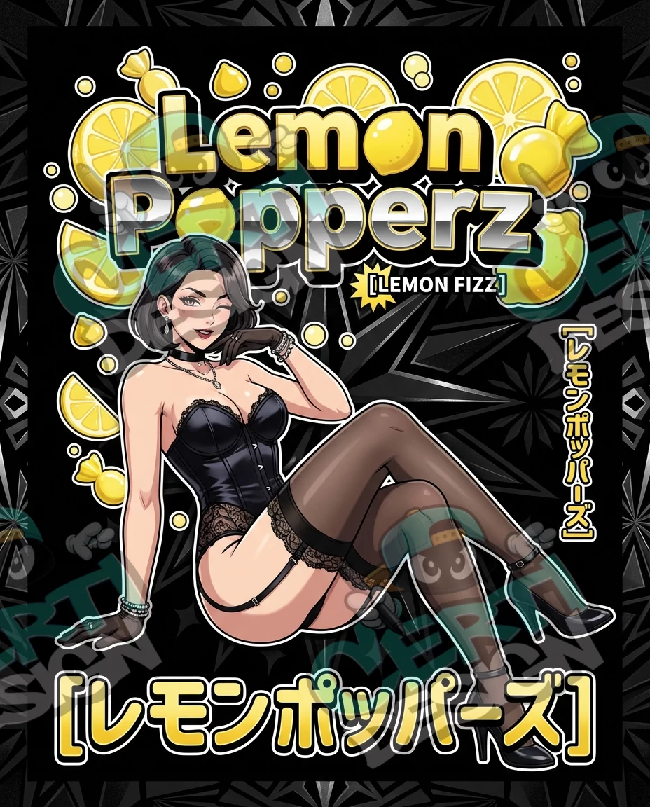 Lemon Popperz 11 Pre-Made 3.5g Mylar Bags