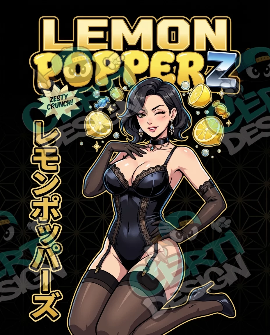 Lemon Popperz 20 Pre-Made 3.5g Mylar Bags