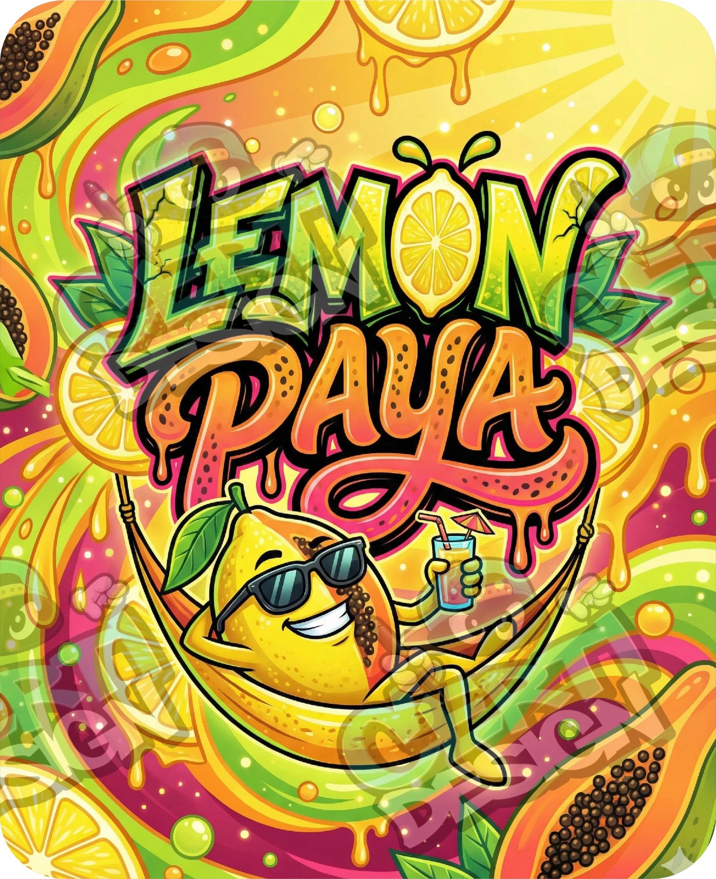 Lemonpaya Pre-Made 3.5g Mylar Bags