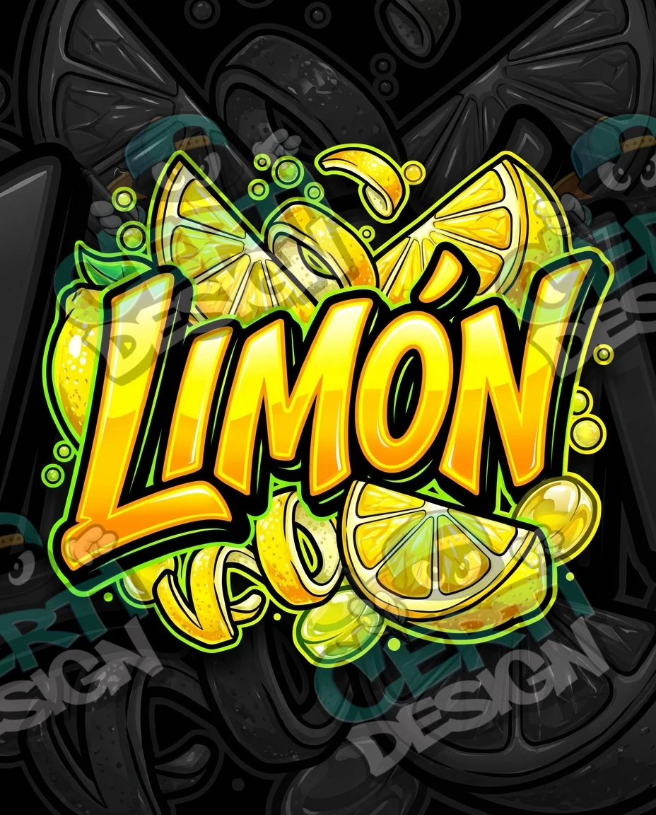 Limon Pre-Made 3.5g Mylar Bags
