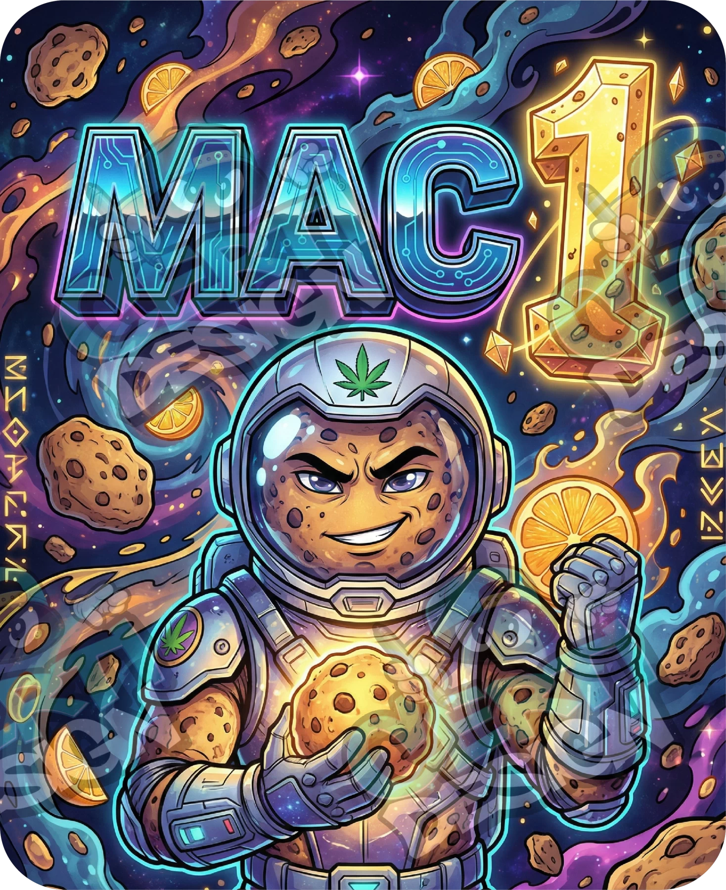 Mac 1 Pre-Made 3.5g Mylar Bags
