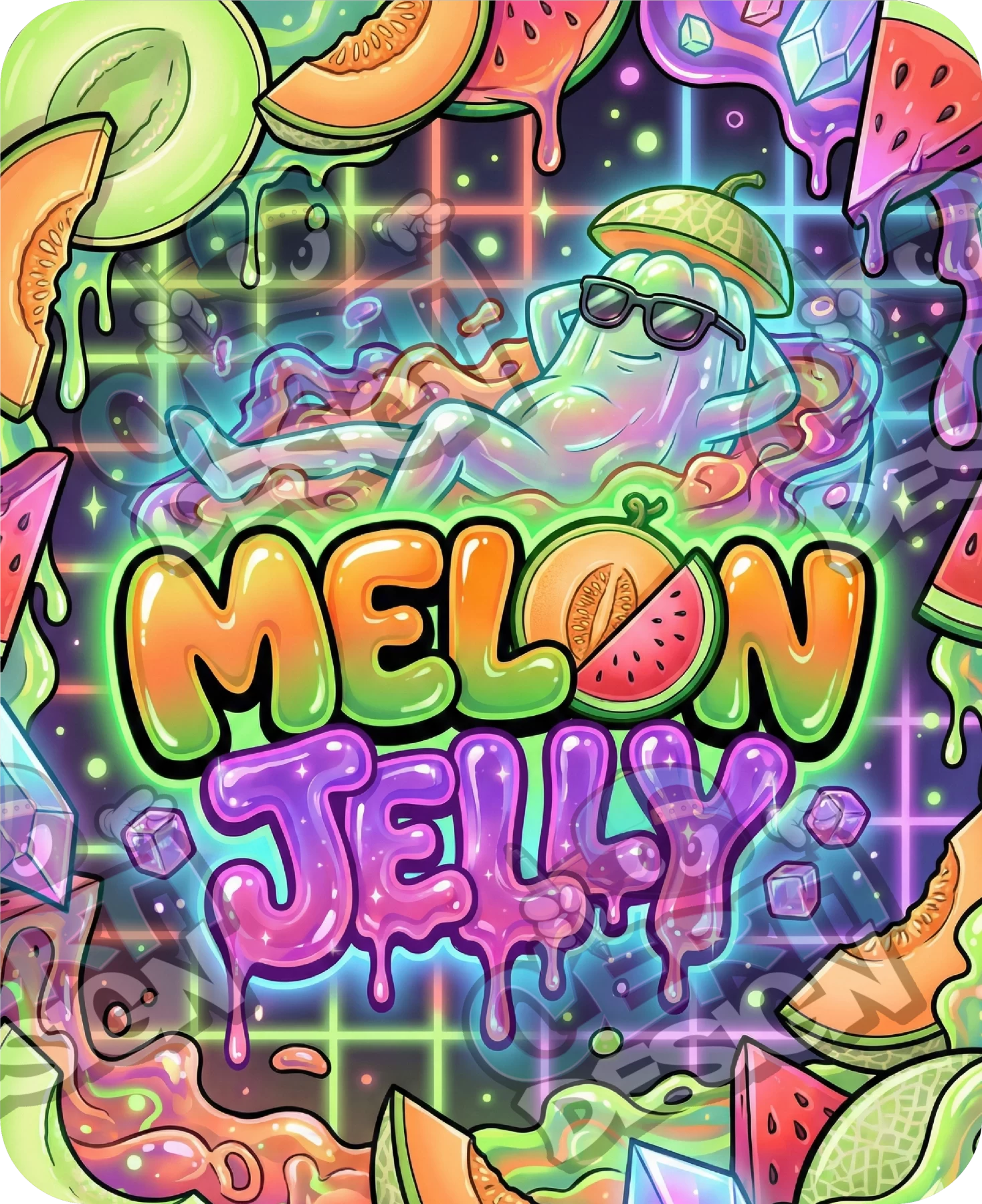 Melon Jelly Pre-Made 3.5g Mylar Bags