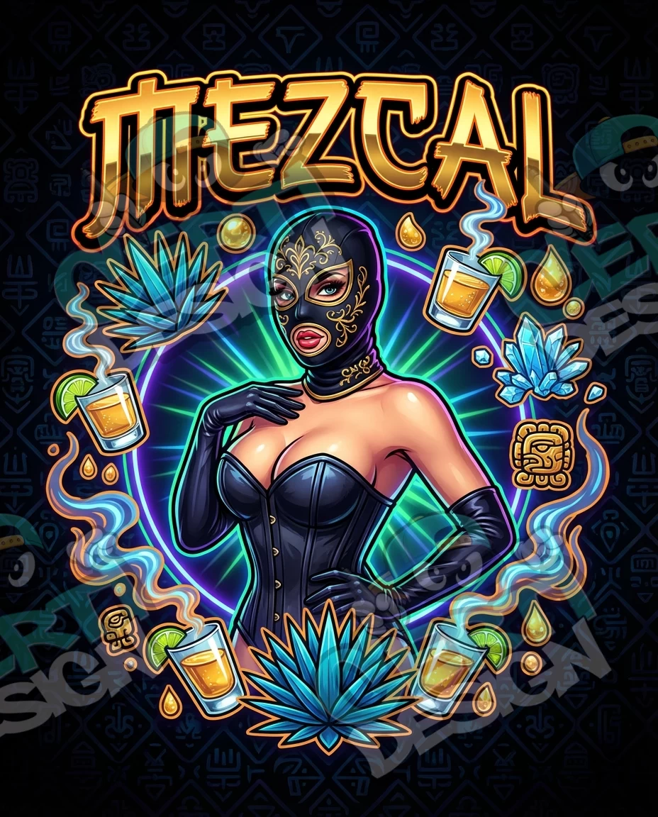 Mezcal Pre-Made 3.5g Mylar Bags