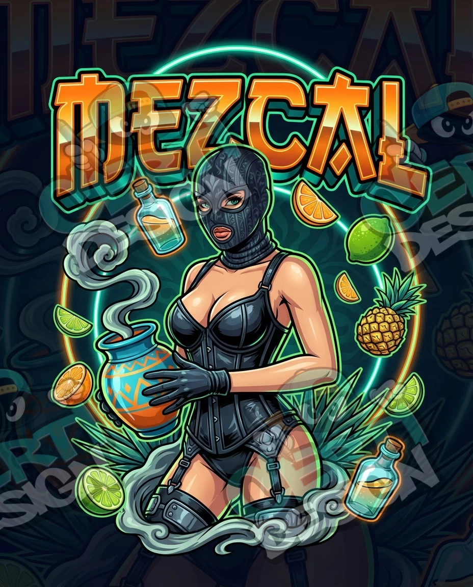 Mezcal Pre-Made 3.5g Mylar Bags
