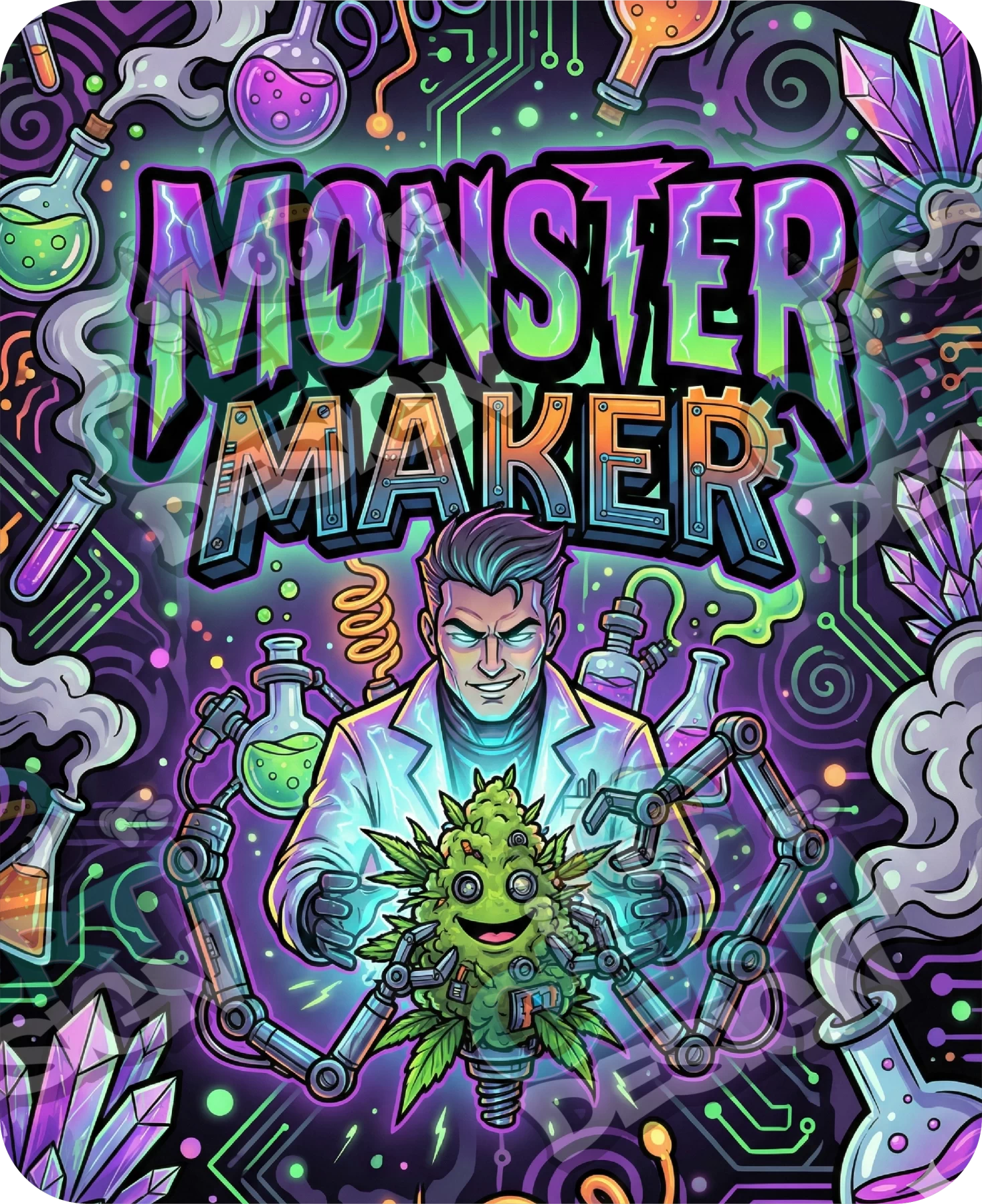 Monster Marker Pre-Made 3.5g Mylar Bags