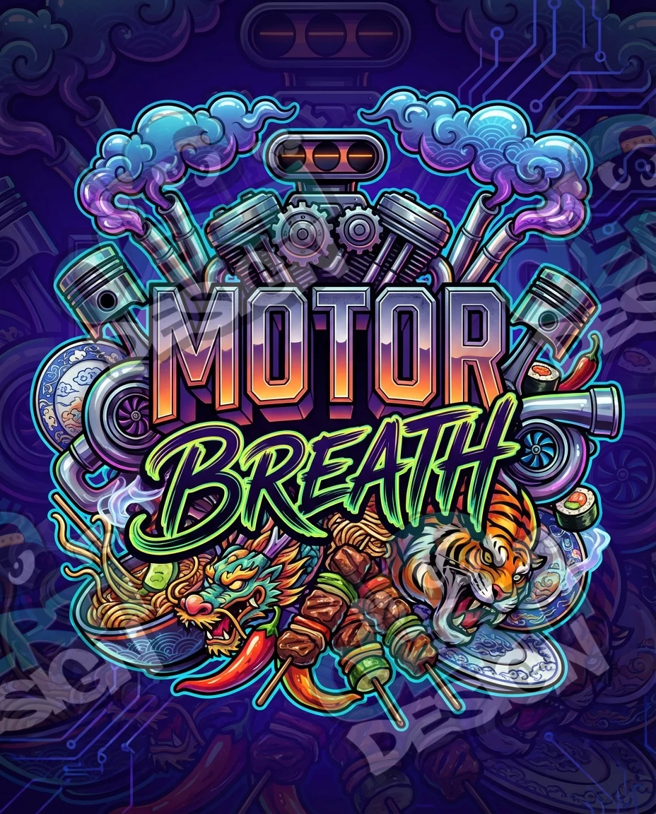 Motorbreath Pre-Made 3.5g Mylar Bags