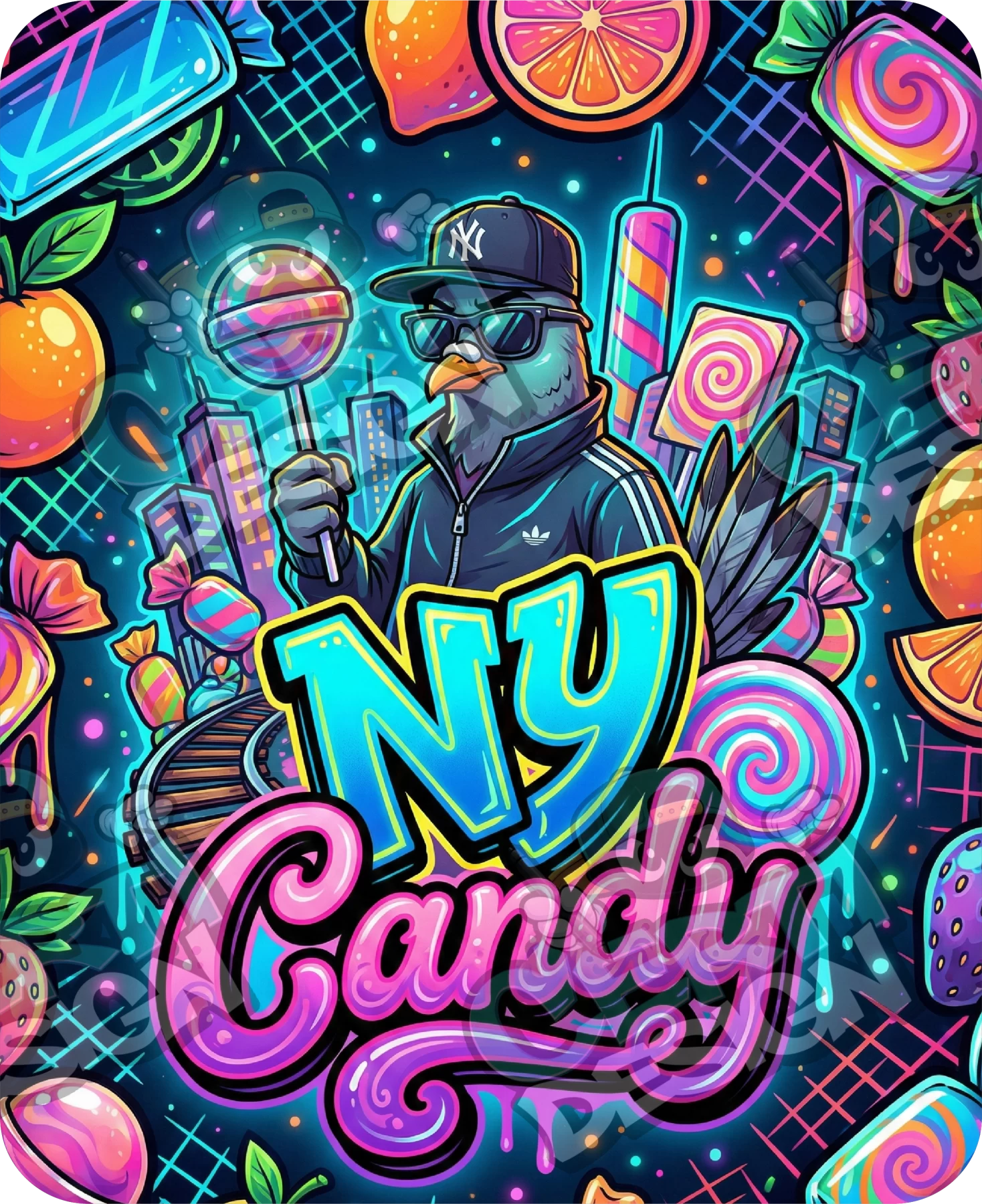 NY Candy Pre-Made 3.5g Mylar Bags
