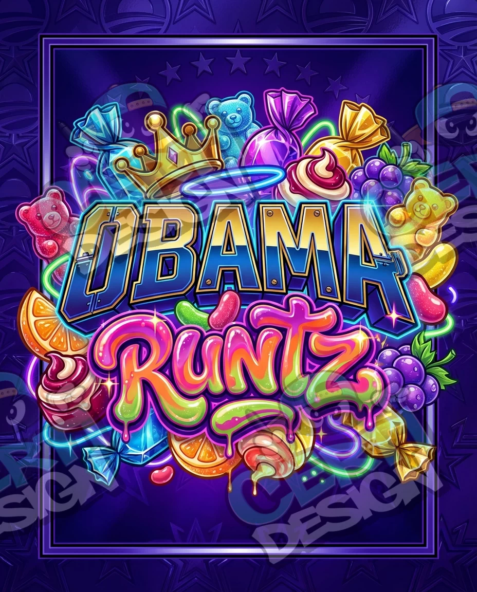 Obama Runtz Pre-Made 3.5g Mylar Bags