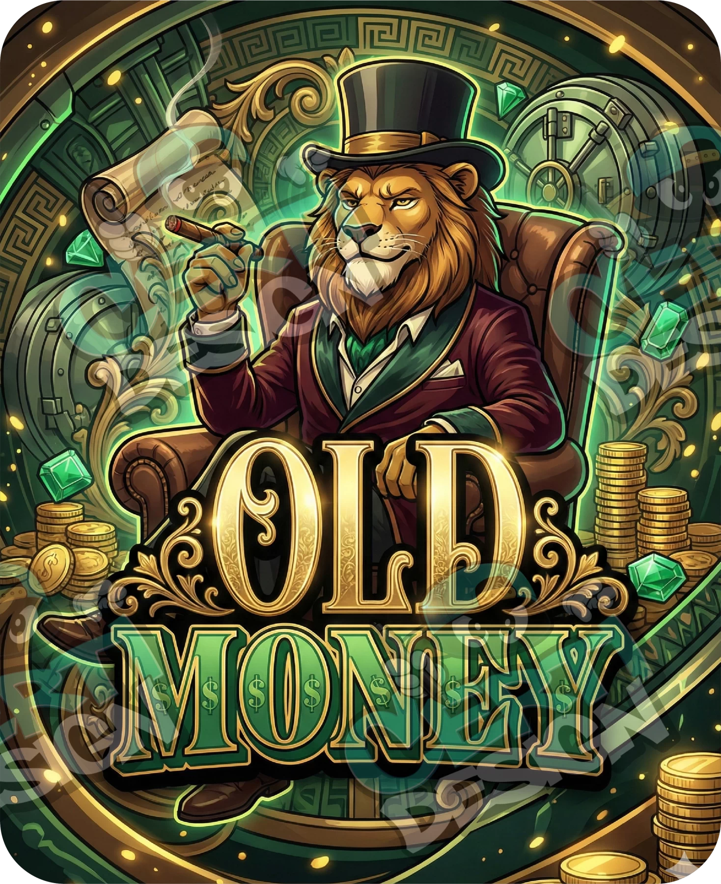 Old Money Pre-Made 3.5g Mylar Bags