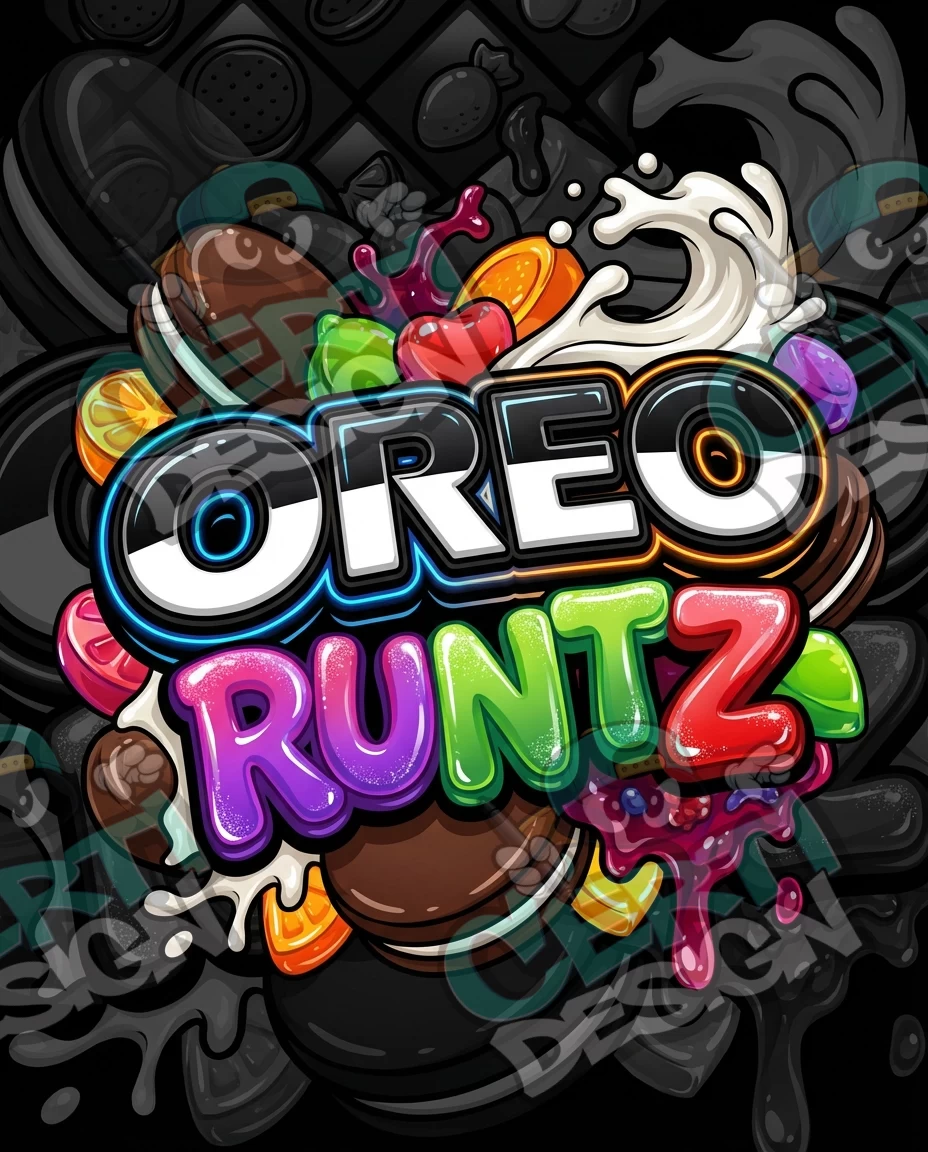 Oreo Runtz Pre-Made 3.5g Mylar Bags