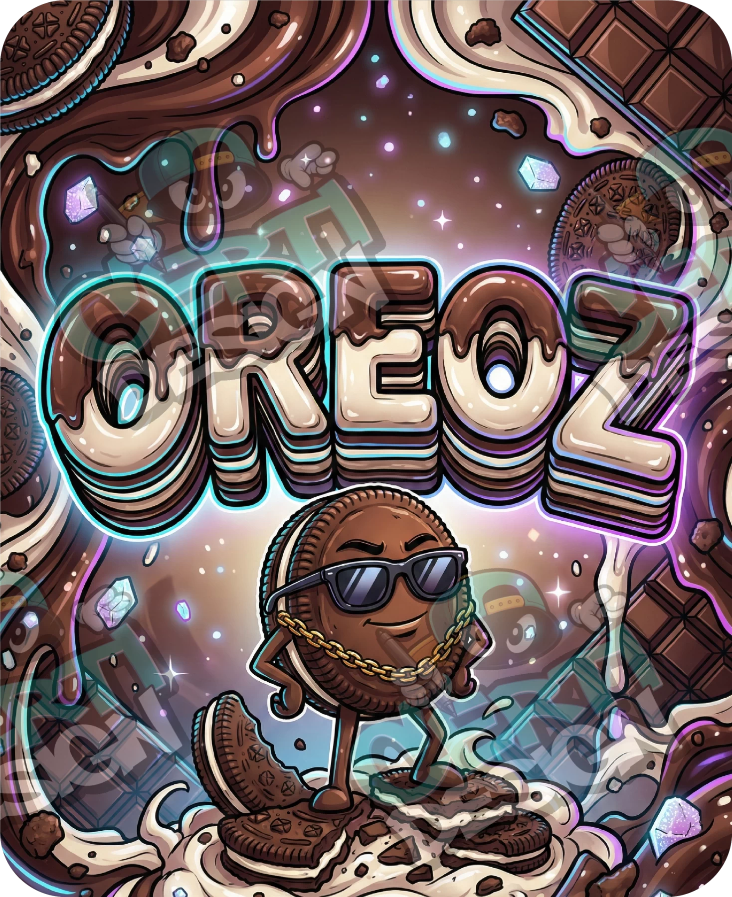 Oreoz Pre-Made 3.5g Mylar Bags