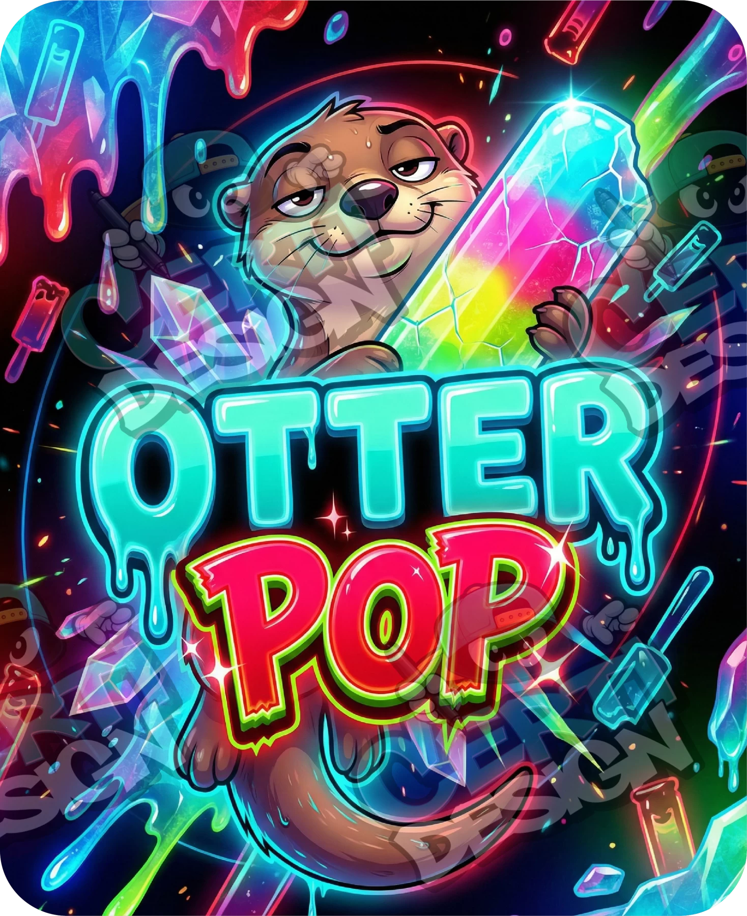 Otterpop 3 Pre-Made 3.5g Mylar Bags