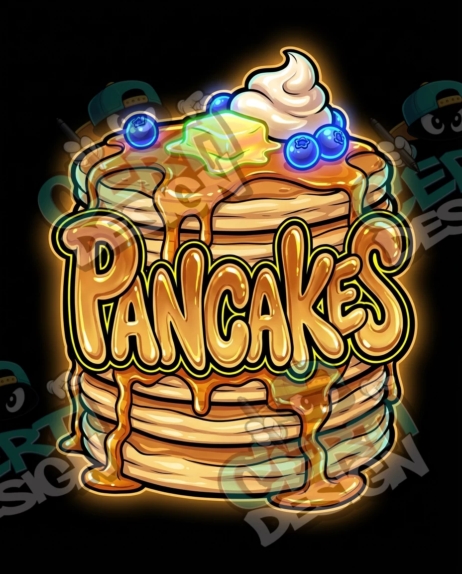 Pancakes Pre-Made 3.5g Mylar Bags