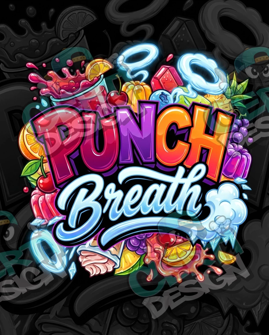 Punch Breath Pre-Made 3.5g Mylar Bags