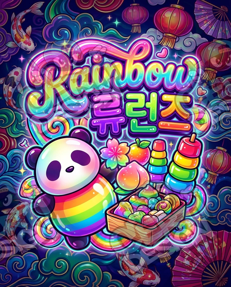 Rainbow Runtz Pre-Made 3.5g Mylar Bags