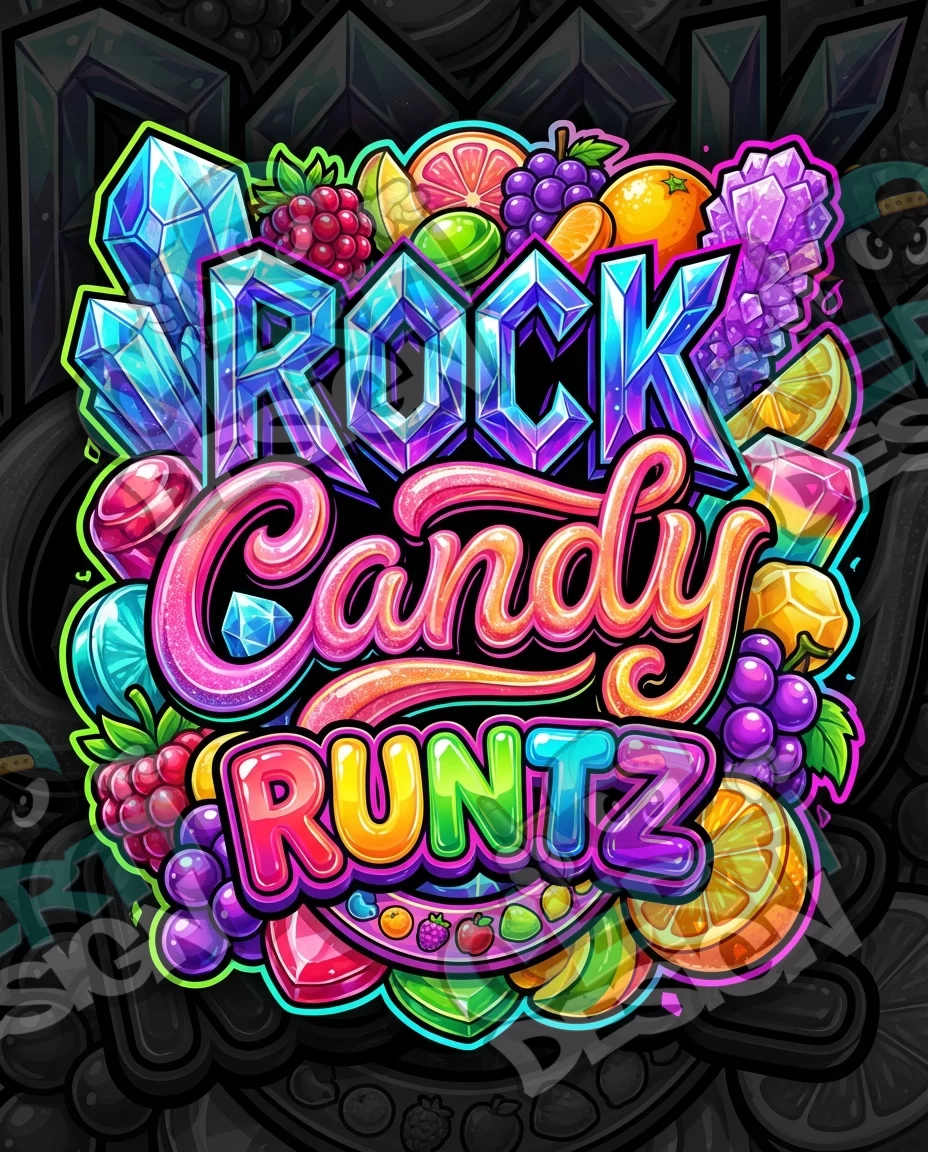Rock Candy Runtz Pre-Made 3.5g Mylar Bags