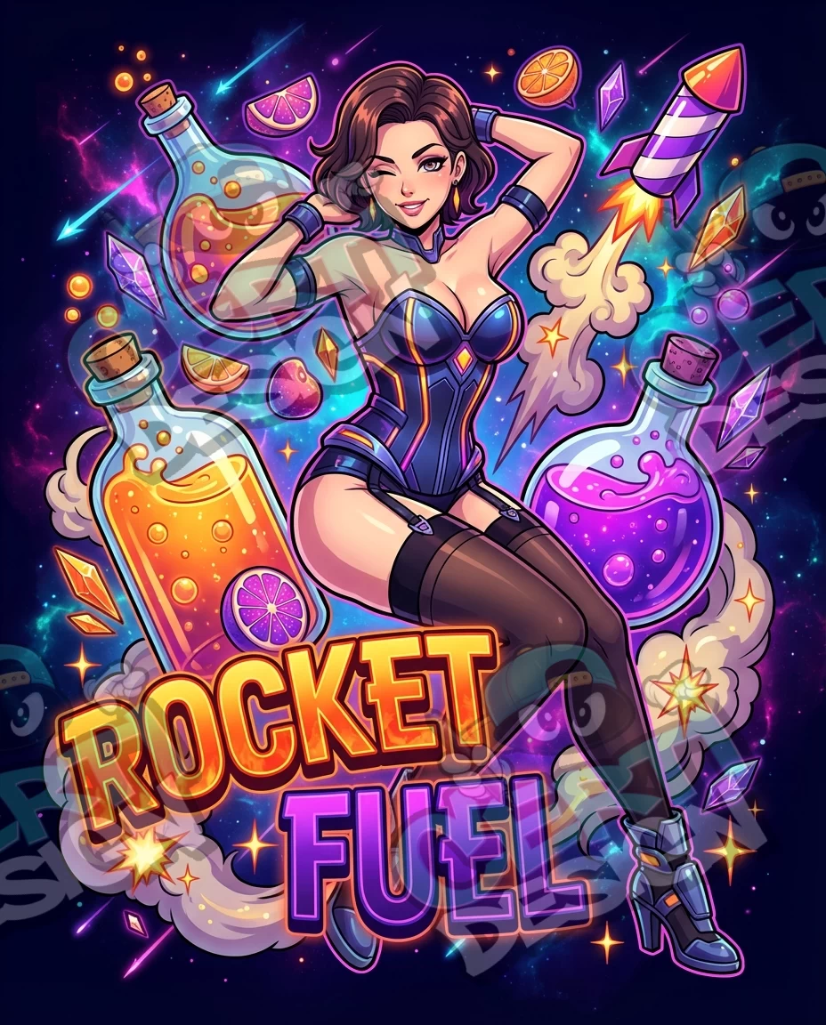 Rocket Fuel Pre-Made 3.5g Mylar Bags
