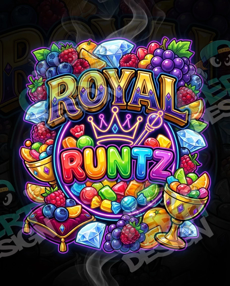 Royal Runtz Pre-Made 3.5g Mylar Bags