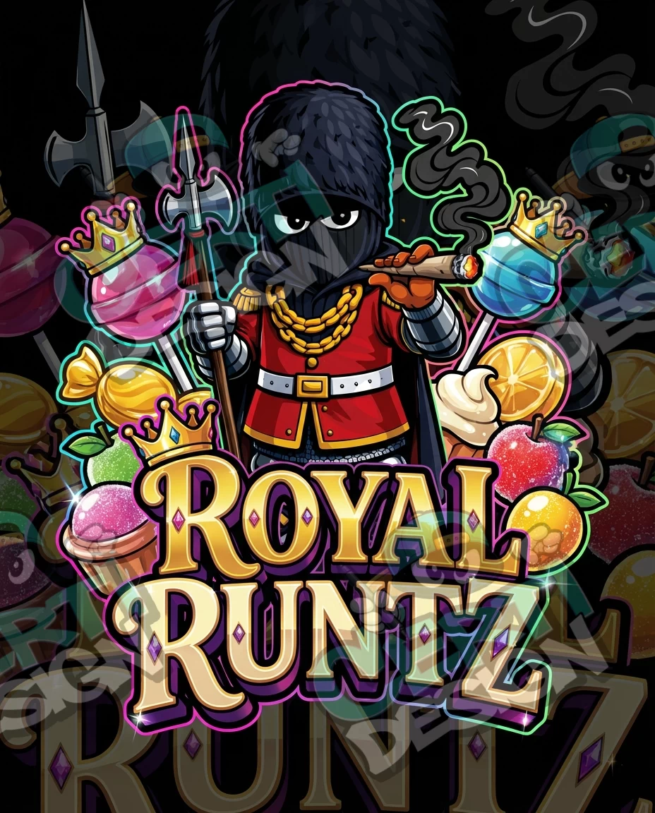Royal Runtz Pre-Made 3.5g Mylar Bags